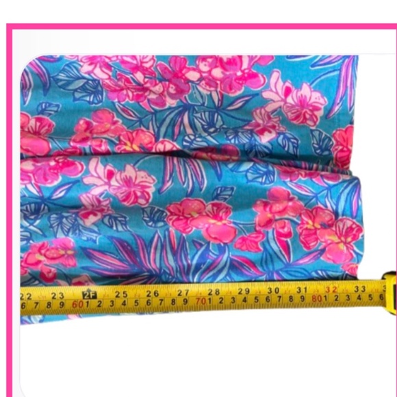 LILY PULITZER cotton dress size 4 beautiful floral print - Picture 6 of 9
